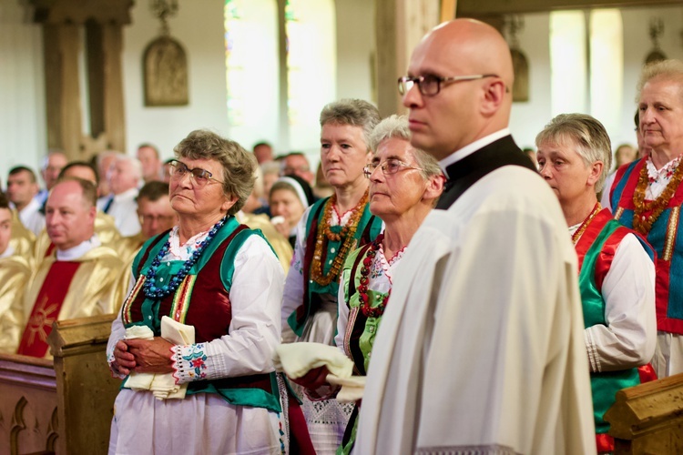 Poświęcenie kościoła w Rozogach