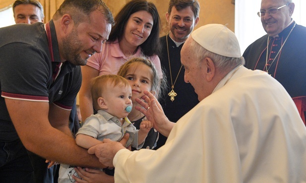 Franciszek: Kościół jest z wami, co więcej: Kościół jest w was!