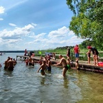 Wakacje z tatą nad i pod wodą