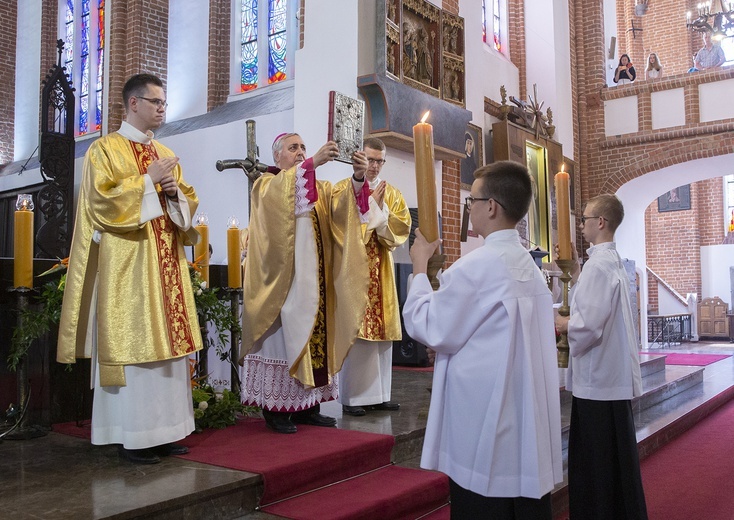 Msza św. jubileuszowa w Kołobrzegu, cz. 1