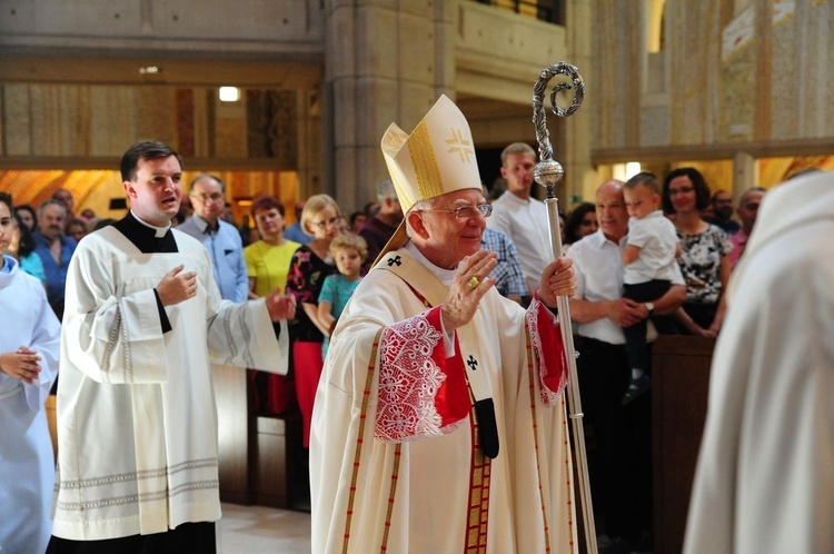 Zakończenie peregrynacji ikony Świętej Rodziny - sanktuarium św. Jana Pawła II