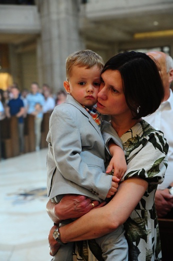 Zakończenie peregrynacji ikony Świętej Rodziny - sanktuarium św. Jana Pawła II