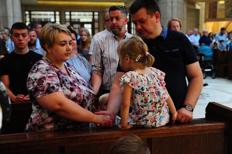 Zakończenie peregrynacji ikony Świętej Rodziny - sanktuarium św. Jana Pawła II