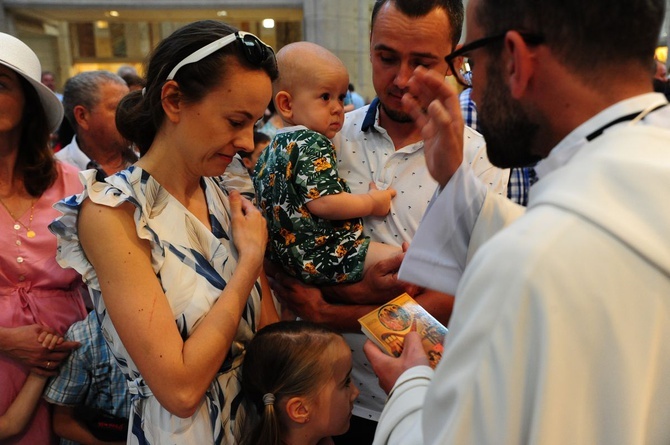 Zakończenie peregrynacji ikony Świętej Rodziny - sanktuarium św. Jana Pawła II