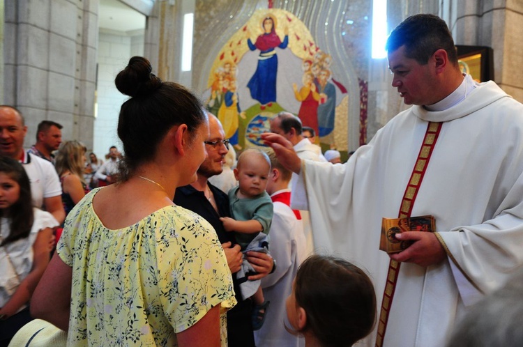 Zakończenie peregrynacji ikony Świętej Rodziny - sanktuarium św. Jana Pawła II