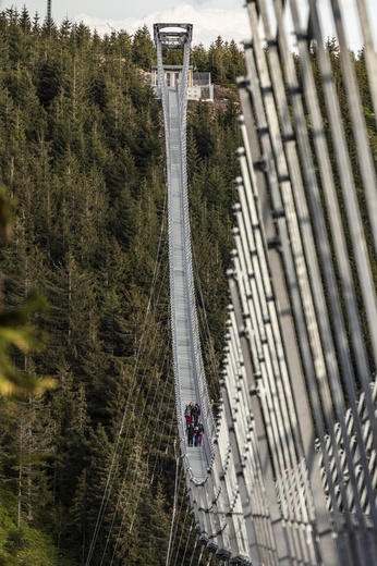 Sky bridge Dolni Morava