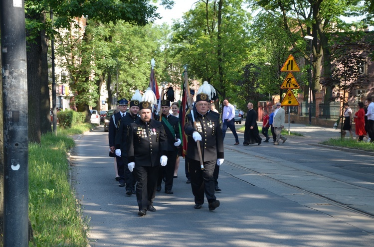 Tragicznie zmarłym górnikom 