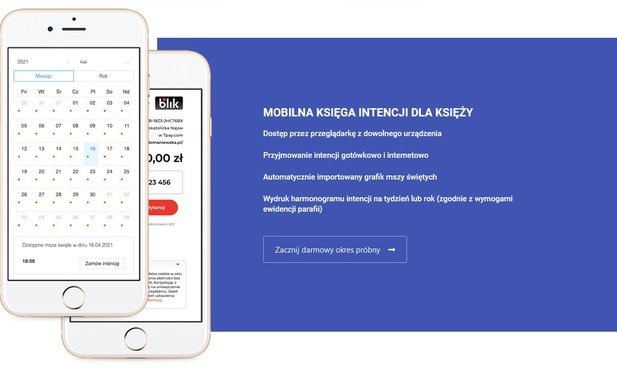 Parafio.com - aplikacja do prowadzenie księgi intencji i zamawiania Mszy online