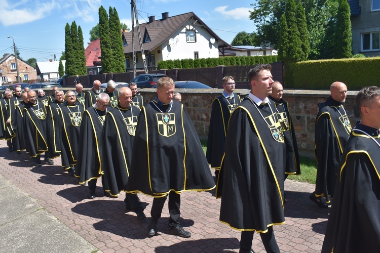 Glinojeck. Spotkanie Rycerzy Jana Pawła II