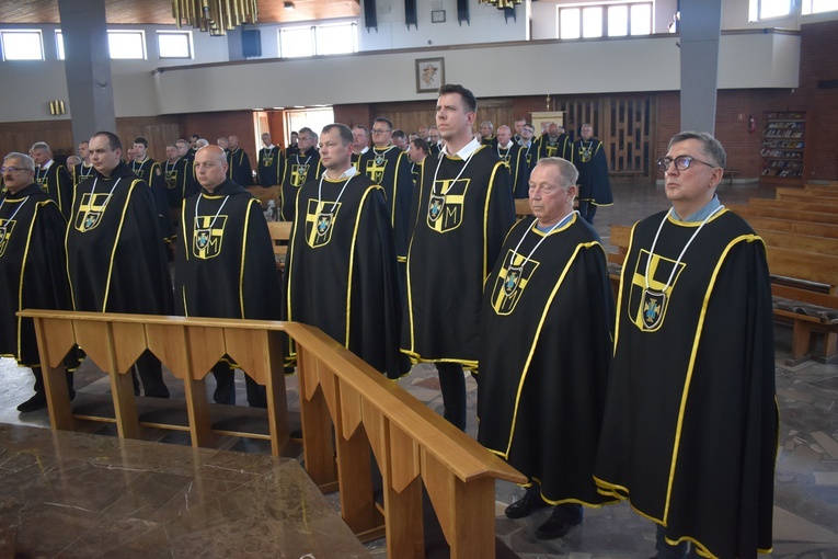 Glinojeck. Spotkanie Rycerzy Jana Pawła II