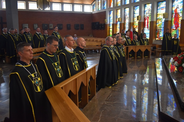 Glinojeck. Spotkanie Rycerzy Jana Pawła II