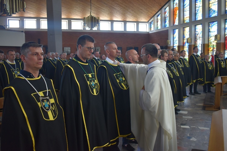 Glinojeck. Spotkanie Rycerzy Jana Pawła II