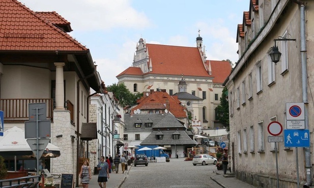 Koncerty organowe są dodatkową atrakcją Kazimierza latem.