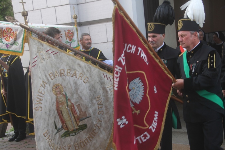 Z elżbietankami w tle