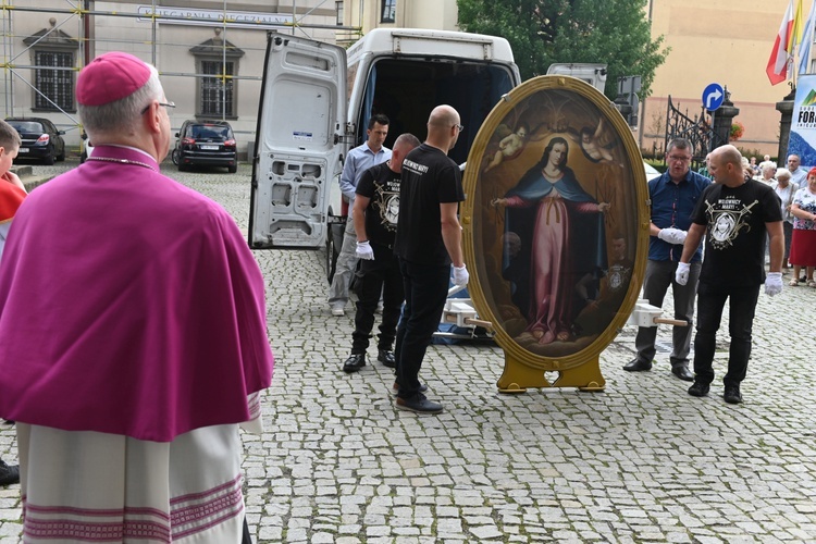 Świdnica. Rozpoczęcie peregrynacji obrazu MB Łaskawej Strażniczki Polski