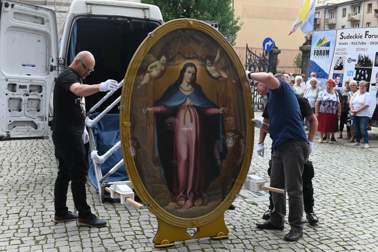 Świdnica. Rozpoczęcie peregrynacji obrazu MB Łaskawej Strażniczki Polski