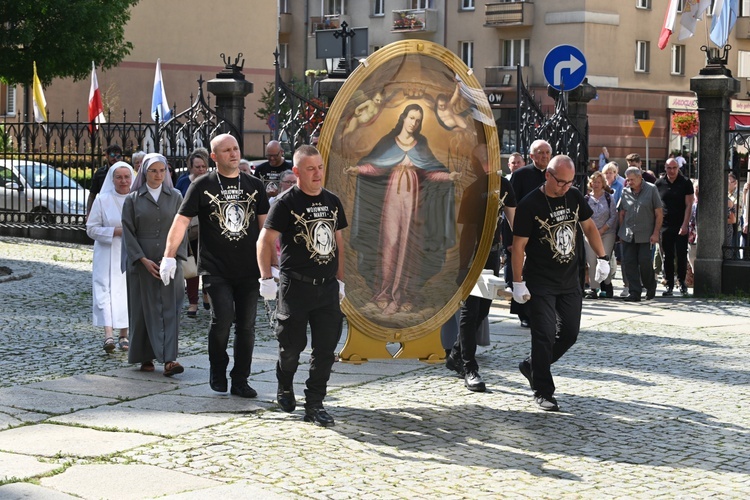 Świdnica. Rozpoczęcie peregrynacji obrazu MB Łaskawej Strażniczki Polski