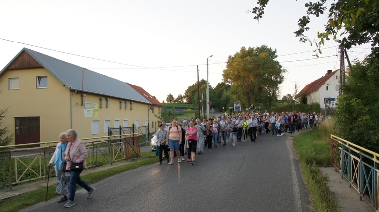 Łagiewniki. XV Piesza Pielgrzymka do MB Pocieszenia w Stoszowie