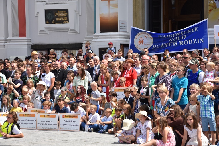 X Ogólnopolski Zjazd Związku Dużych Rodzin w Wadowicach