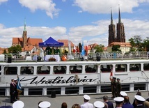 Z widokiem na ostateczny port. Modlitwa w Dzień Marynarza Rzecznego we Wrocławiu