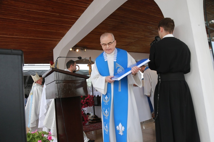 Poświęcenie figury Chrystusa Frasobliwego