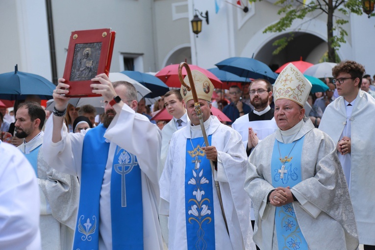 Poświęcenie figury Chrystusa Frasobliwego