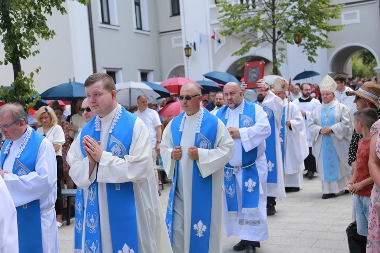 Poświęcenie figury Chrystusa Frasobliwego