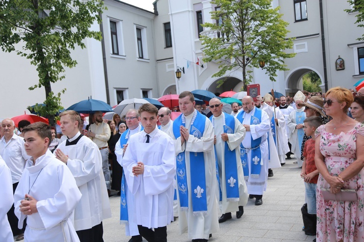 Poświęcenie figury Chrystusa Frasobliwego