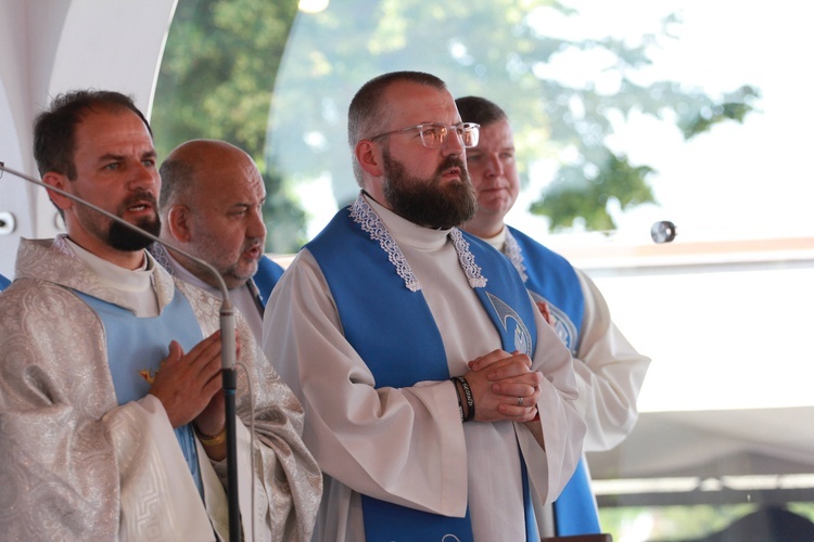 Poświęcenie figury Chrystusa Frasobliwego