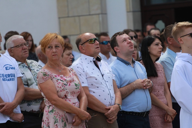 Poświęcenie figury Chrystusa Frasobliwego