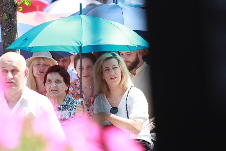 Poświęcenie figury Chrystusa Frasobliwego