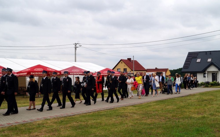 Poświęcenie sztandaru OSP