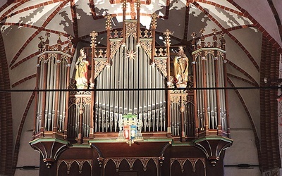 Olsztyński instrument jest po generalnej renowacji.