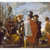 Gaspar de Crayer
Święty Benedykt przyjmuje Totilę, króla Ostrogotów
olej na płótnie, 1633, Galeria Sztuki, Ontario (Kanada)