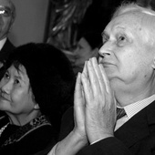 Stefan Wilkanowicz z żoną Marią Teresą Tran-Thi-Lai Wilkanowicz
