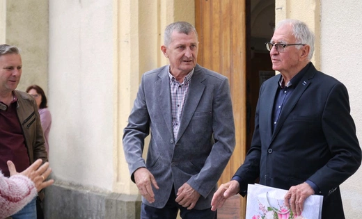 Msza św. z okazji 80. urodzin trenera Antoniego Piechniczka w Wiśle.