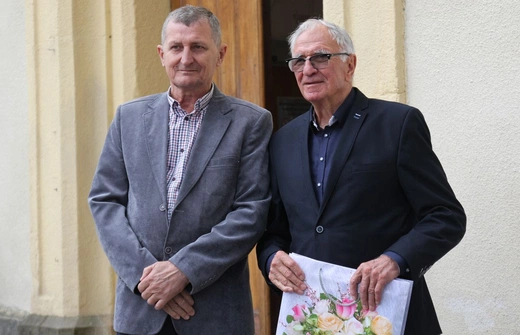 Msza św. z okazji 80. urodzin trenera Antoniego Piechniczka w Wiśle.