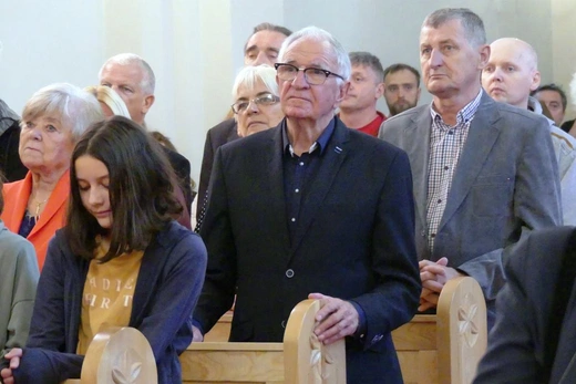 Msza św. z okazji 80. urodzin trenera Antoniego Piechniczka w Wiśle.