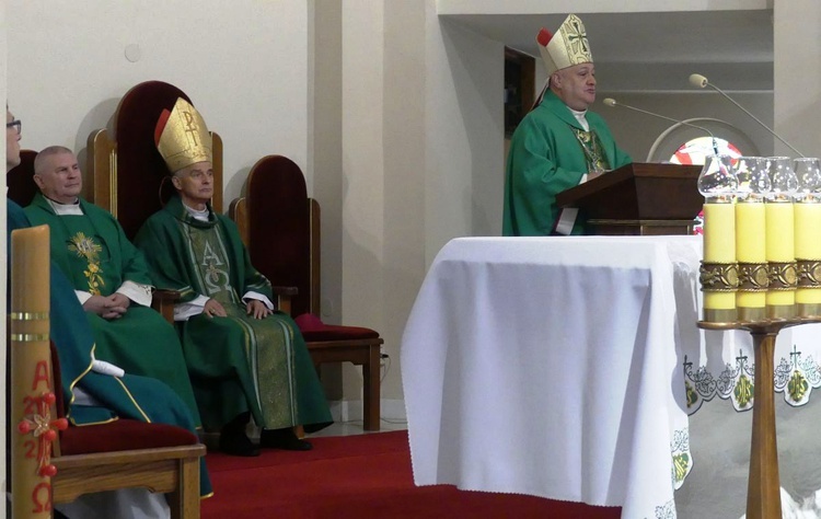 Msza św. z okazji 80. urodzin trenera Antoniego Piechniczka w Wiśle.