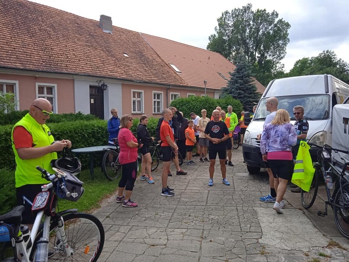 Pielgrzymka rowerowa ze Strzelec Krajeńskich na Jasną Górę