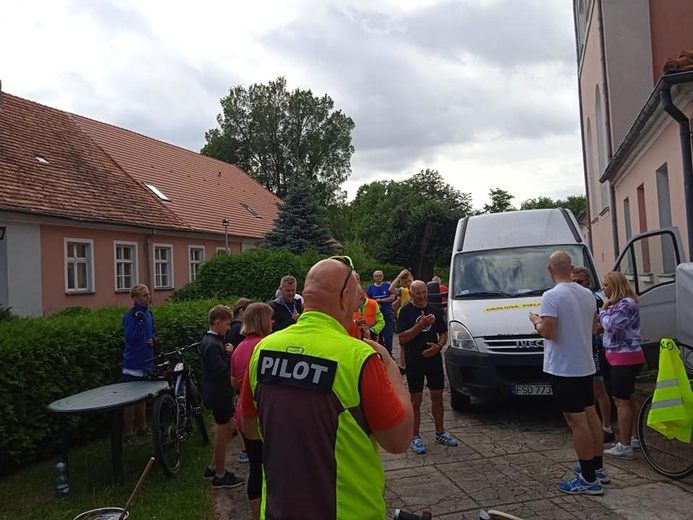 Pielgrzymka rowerowa ze Strzelec Krajeńskich na Jasną Górę