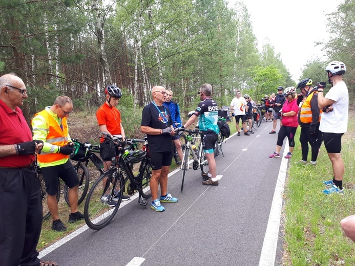 Pielgrzymka rowerowa ze Strzelec Krajeńskich na Jasną Górę