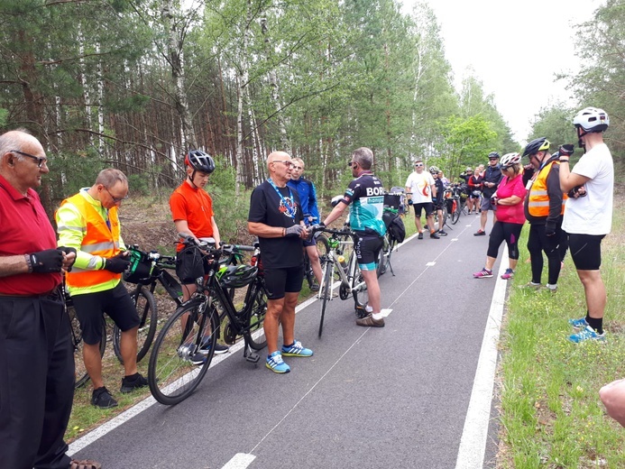 Pielgrzymka rowerowa ze Strzelec Krajeńskich na Jasną Górę