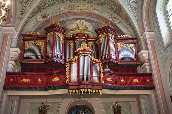 ▲	Instrument po niedawnych pracach.