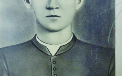 Jeden z wizerunków ks. Antoniego, który mieści się w kościele pw. Narodzenia NMP w Ocicach.