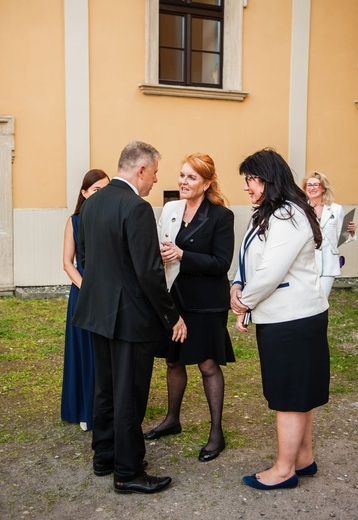 Księżna Sarah Ferguson odwiedziła Rudy 