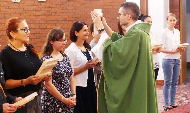 Rekolekcje ikonopisarek z Niepokalaną i św. Maksymilianem w Harmężach