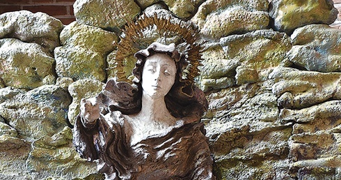 Matka Boża – Stella Maris w kaplicy Ludzi Morza w bazylice Mariackiej w Gdańsku.
