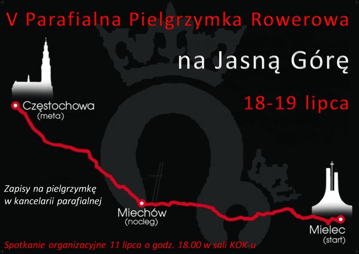 Rowerami na Jasną Górę