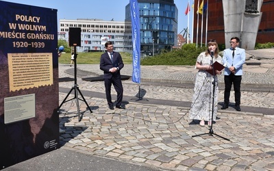 Wystawa IPN na pl. Solidarności o Wolnym Mieście Gdańsku